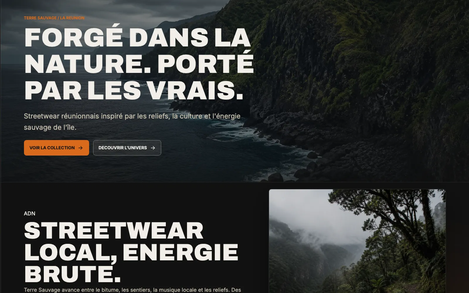 Aperçu du projet Terre Sauvage
